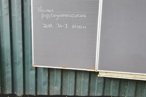 24 juli: hondenschool voor Yada