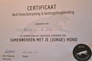 Izzy: hondenschool jaar 2022