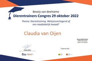 Dierentrainers Congres 