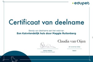 Katvriendelijkhuis met Maggie Ruitenberg