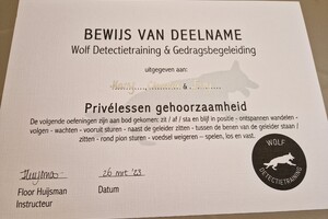 Izzy: hondenschool jaar 2022