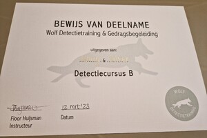 Silver: hondenschool jaar 2022