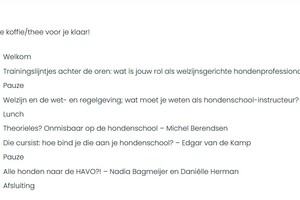 Hondenschool-Instructeurs Congres (HIC)2023