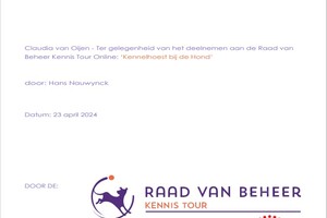 kennelhoest bij de hond