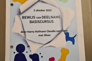 Silver: hondenschool jaar 2022
