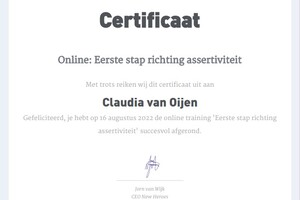 Assertiviteit kort en krachtig