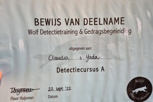 Yada: hondenschool jaar 2022